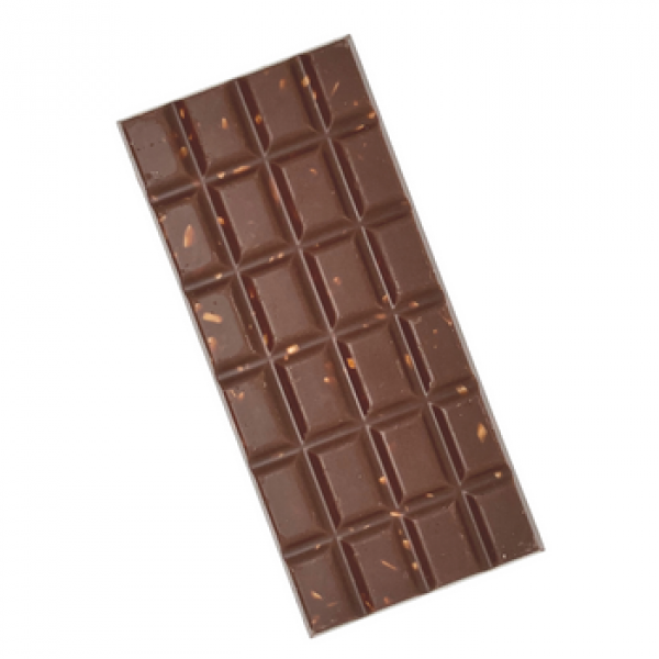 Produktbild vegane, pure helle Schokoladenalternative mit Crisp EH Chocoladen